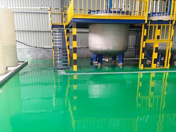 環(huán)氧樹(shù)脂水性地坪施工